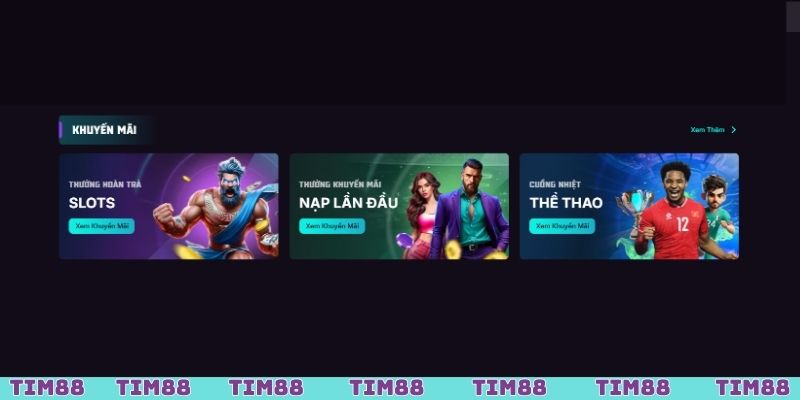 Chương trình ưu đãi giá trị khủng thể hiện đẳng cấp nhà cái