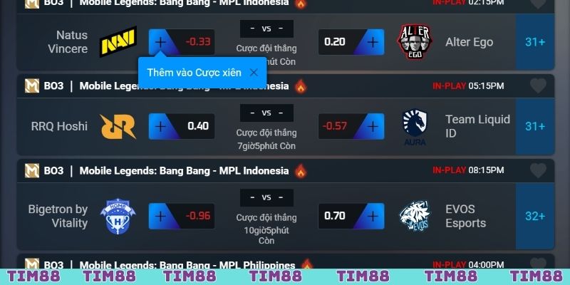 Công nghệ phát sóng trận đấu trực tiếp hiện đại, đột phá